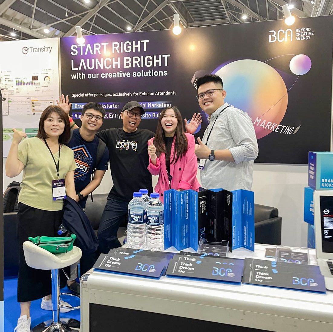 Beyond Creative Agency Exhibition at Echelon X was a success!